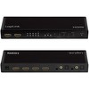 LogiLink Jungiklis 4x2 hdmi, 4k 60hz, su pultu