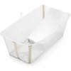 Stokke Flexi Bath - sulankstoma vaikiška vonia su įdėklu | Smėlio smėlio spalvos