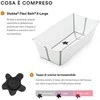 Stokke Flexi Bath - X-Large sulankstoma kūdikio vonelė | Smėlio smėlio spalvos