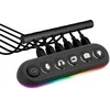 Streamplify HUB DECK 5, 4x USB 3.0, 1x USB 2.0, RGB, 12V, EU Power Cord – juodos spalvos