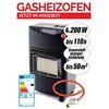 Volteno PIEC GAZOWY CERAMICZNY 1500/2800/4200W VO0286