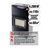 Volteno PIEC GAZOWY CERAMICZNY 1500/2800/4200W VO0286