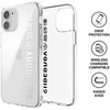 SuperDry Snap Apple iPhone 12 mini Skaidrus dėklas telefonui sidabro spalvos 42590