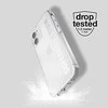 SuperDry Snap Apple iPhone 12 mini Skaidrus dėklas telefonui sidabro spalvos 42590