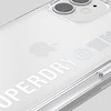 SuperDry Snap Apple iPhone 12 mini Skaidrus dėklas telefonui sidabro spalvos 42590