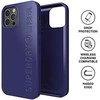 SUPERDRY SNAP DĖKLAS KOMOSTUOJAMAS IPHONE 12/12 PRO NAVY Mėlynas