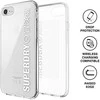 Dėklas SUPERDRY SNAP CASE CLEAR IPHONE 6/6S/7/8/SE TRANSPARENT / Baltas