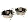 Rinaldo Franco Spa RECORD dubenėliai 2vnt su stovu metaliniai 23,5cm 2,8L