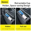 Metalinis porankio konsolės organaizeris Baseus Deluxe dual USB juodas CRCWH-A01