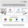 Serveris Synology Sinologija | 4-Bay | DS923+ | Iki 4 HDD / SSD karšto pakeitimo | AMD | Ryzen R1600 | Procesoriaus dažnis 2,6 GHz | 4 GB
