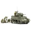 Tamiya M5A1 amerikiečių lengvasis tankas 1/35 plastikinis modelis 35313