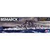 Tamiya Bismarck vokiečių mūšinis laivas 1/350 plastikinis rinkinys 78013