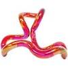 Case-Mate Tangle Jr. Gem fidget žaislas, 18 lenktų dalių, perlamutro spalvos (50193)