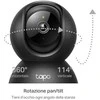 TP-LINK | Namų apsaugos Wi-Fi kamera su pasukama/pakreipiama funkcija | Tapo C211 | PTZ | 3 MP | 3,83 mm | H.264 | Micro SD, maks. 512 GB