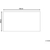 Beliani Lumarko Viskozinis kilimas 80 x 150 cm smėlio GESI II!