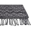 Beliani Kilimas ALUCRA Juodas 160 x 230 cm Vilna