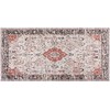 Beliani Medvilnės kilimas 80 x 150 cm raudona su smėlio ATTERA Lumarko!