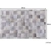 Beliani Odos skiautės kilimas 160 x 230 cm, pilkas ALACAM