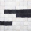 Beliani Odos kilimas 160 x 230 cm juodas ir baltas BOLU