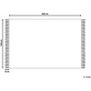 Beliani Junte kilimas 140 x 200 cm rudas SAMLAR Bel