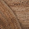 Beliani Lumarko Oval kilimas džiuto 100 x 150 cm smėlio DEMIRCI!