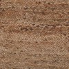 Beliani Lumarko Oval kilimas džiuto 100 x 150 cm smėlio DEMIRCI!