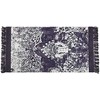 Beliani Lumarko Vicous kilimas 80 x 150 cm violetinė su balta AkarSU!