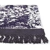Beliani Lumarko Vicous kilimas 80 x 150 cm violetinė su balta AkarSU!