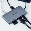TARGUS® USB-C? UNIVERSAL DUAL HDMI 4K DOCKING STATION WITH 100W POWER DELIVERY PASS-THRU