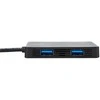 TARGUS USB-C šakotuvas Prie 3x USB-A ir 1x USB-C Baterijos įkrovimo Juodas (B2b)