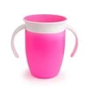 MUNCHKIN mokomasis puodelis, Miracle 360, rožinis, 6mėn+, 207 ml, 90102