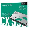 TEAM GROUP CX2 512GB SATA3 6Gb/s 2,5" SSD 530/470 MB/s