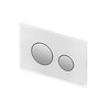 Pjaustymo mygtukas Tece Stop to WC Baltas (9.240.660)