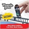 Spin Master „Tech Deck“ grifų komplektas „Daewon FC88A Bowl Ramp“ + riedlenčių priedai