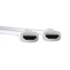 Kabelis Manhattan HDMI - HDMI 3m balta (ICOC- HDM4- 030NWT)