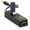 TECHLY 105810 Techly USB-C 3.1 į Gigabit Ethernet RJ45 tinklo adapteris su 3 prievadų USB 3.0 šakotuvu