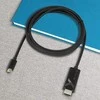 TECHLY 106312 Techly Monitorius kabelio adapteris USB-C DP AltMode į HDMI 4K M/M 2m juodas