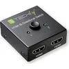 TECHLY 108606 Techly dvikryptis 2 prievadų HDMI 2.0 jungiklis 2x1 arba 1x2 4K 60Hz