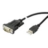 Techly Konwerter USB na RS232/DB9 M/M na kablu 1.5m Polybags