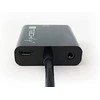 Techly IDATA HDMI-VGA4 kabelių sąsaja / invertavimo adapteris HDMI C VGA Juoda