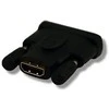 AV adapteris Techly HDMI - DVI- D juoda