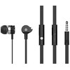 Ausinės TECHLY Stereo Earphones In-Ear su mikrofonu Juodas
