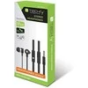 Ausinės TECHLY Stereo Earphones In-Ear su mikrofonu Juodas