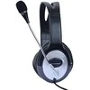 Ausinės TECHLY Stereo Headphone su mikrofonu ir Volume Control