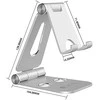 TECHLY Adjustable and Foldable Išmanusis telefonas Planšetė Holder for Desk