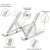 TECHLY Foldable Aluminum Stand for Notebook Planšetė and Išmanusis telefonas from 10inch to 16inch