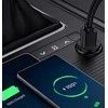 TECHLY Mini Car Charger 2 Ports USB-A Fast Charge 36W in Juodas Metal
