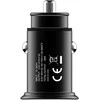 TECHLY Mini Car Charger 2 Ports USB-A Fast Charge 36W in Juodas Metal