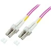EFB Elektronik O0319.20, 20 m, OM4, LC, LC, Hane/Hane, violetinis