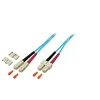 „Intellinet Network Solutions“ SC-SC dvipusis pataisinis pluoštas 5m 50/125 OM3 daugiamodis (027940)